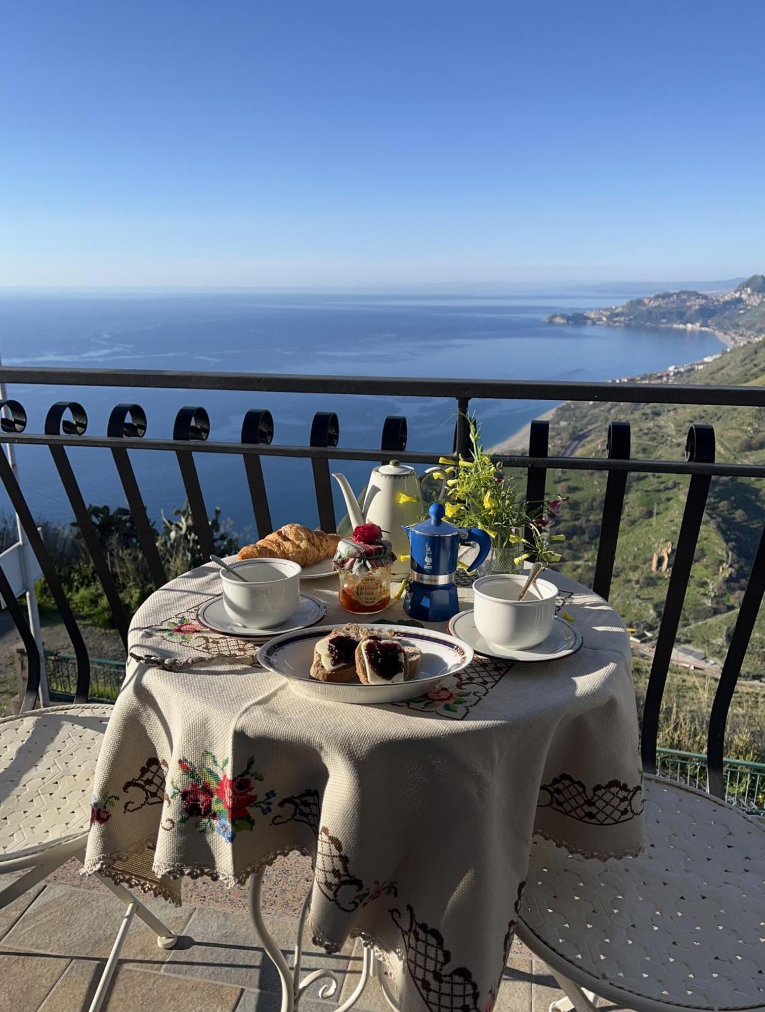 Casanima Vista Incantevole Vicino Taormina Forza d'Agro Luaran gambar