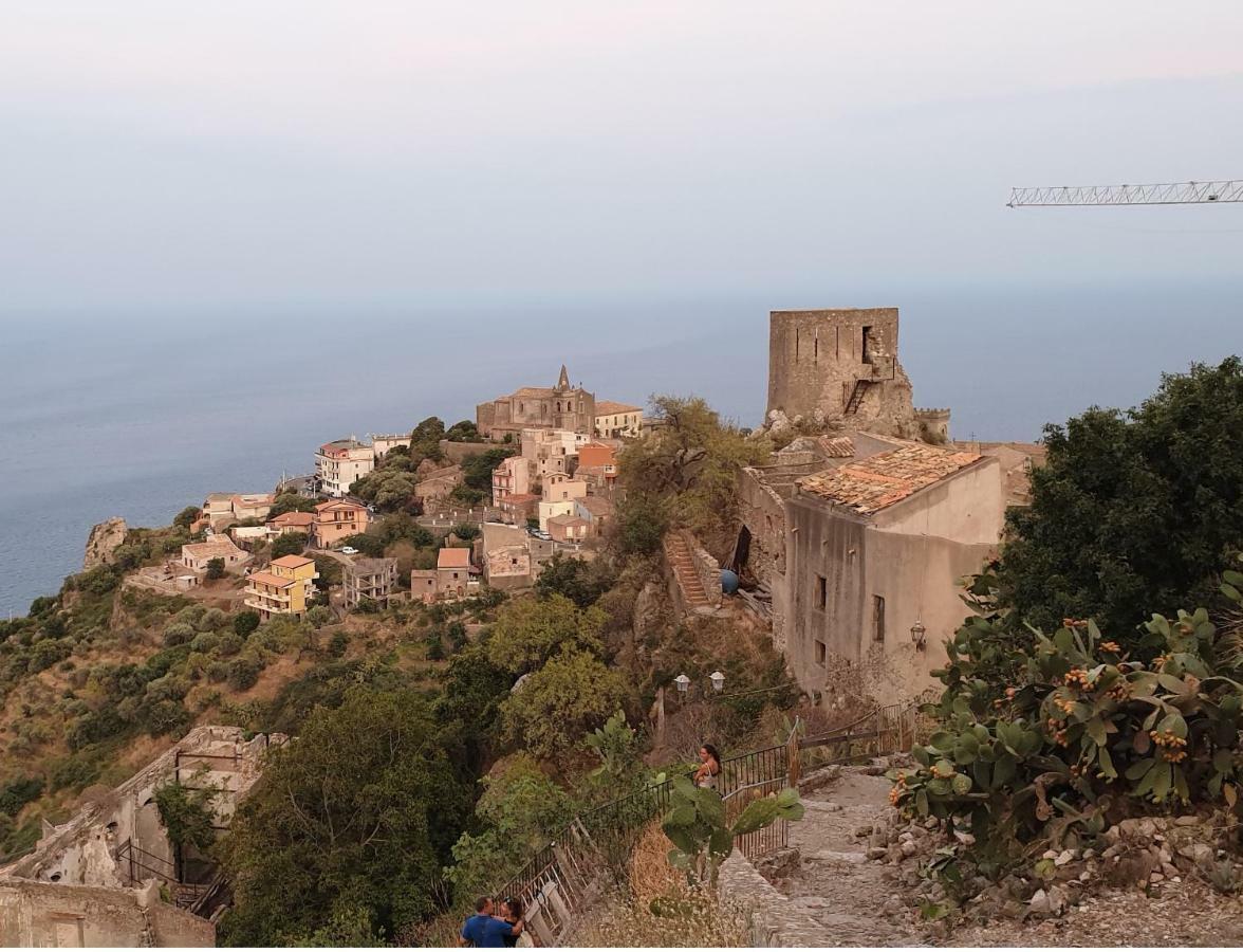 Casanima Vista Incantevole Vicino Taormina Forza d'Agro Luaran gambar